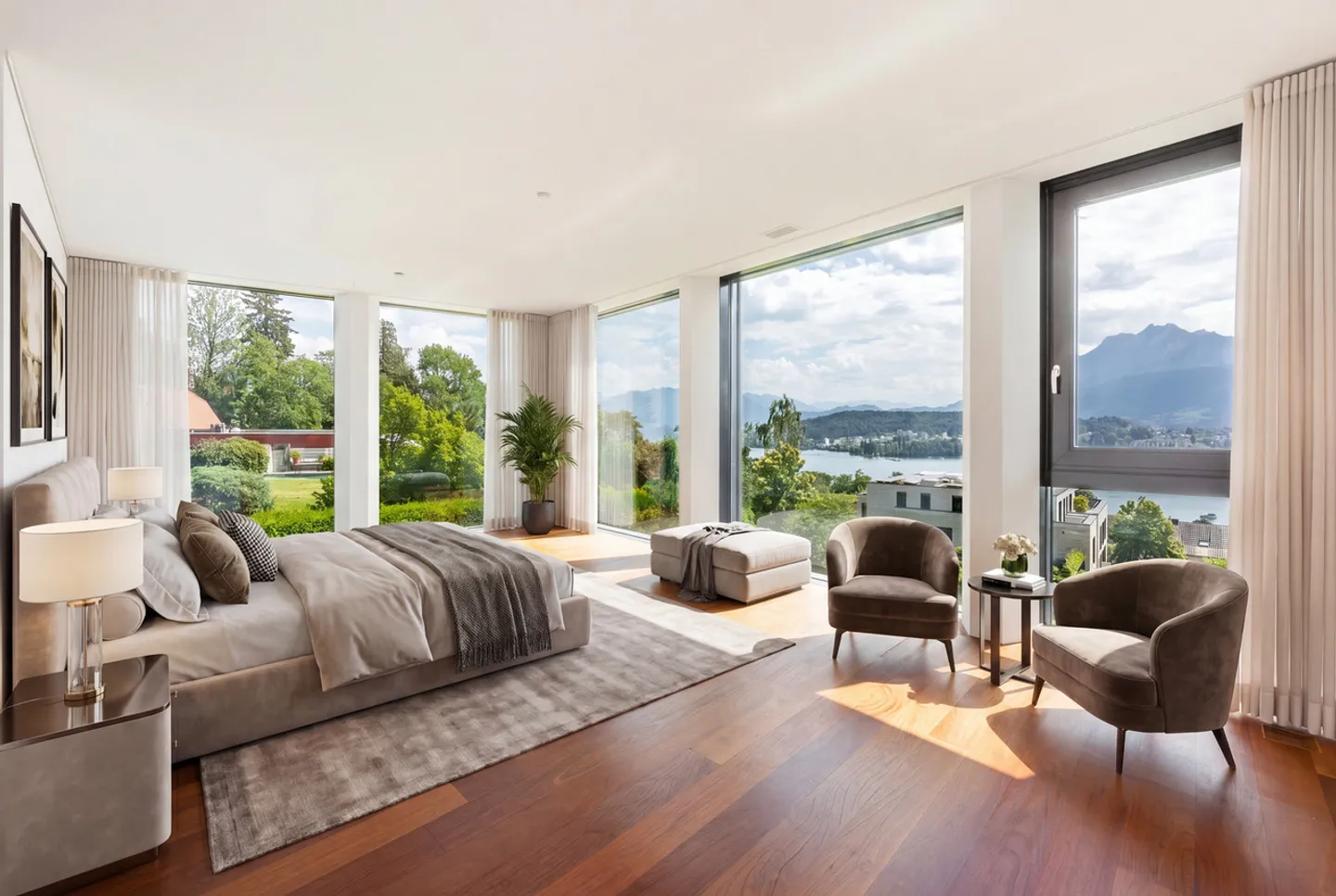 Einmaliges Townhouse mit Weitblick über Luzern - Photo 3 sur 4