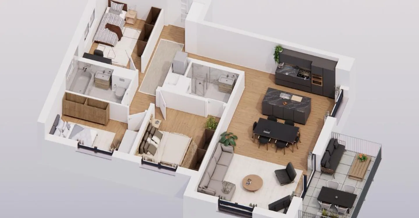 New promotion in a small PPE of 9 apartments - Photo 7 of 8