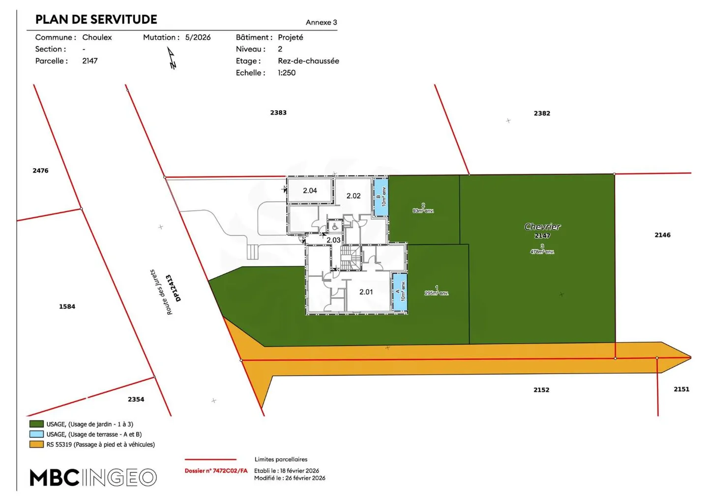 Appartamento con 3 camere al 2° piano in Promozione 11, Route des Jurêts a Choulex - Foto 5 di 8