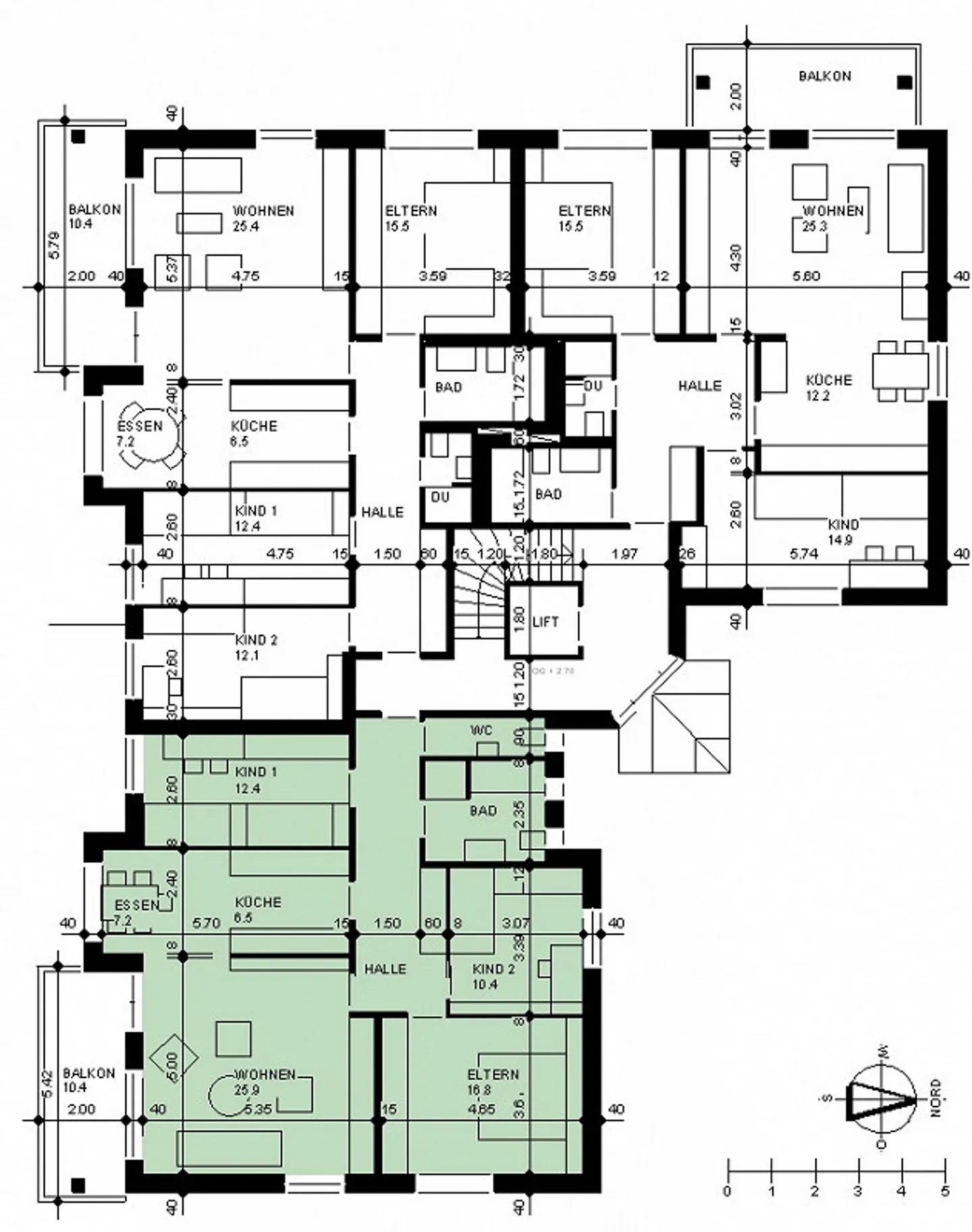 Moderne 4 1/2 Zimmerwohnung 1.OG - Foto 14 von 14