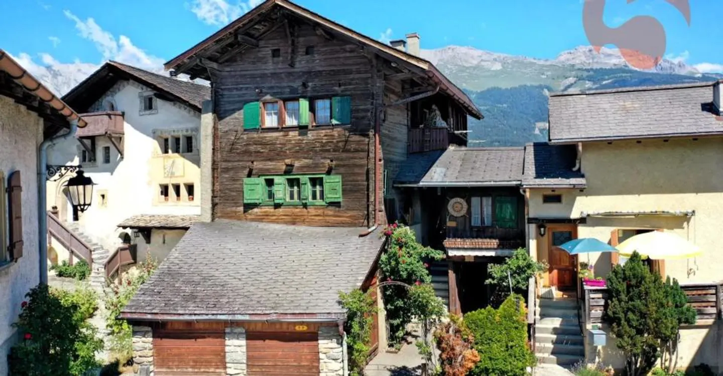 Autentica casa di villaggio con grande potenziale, garage e carnotzet - Foto 5 di 12