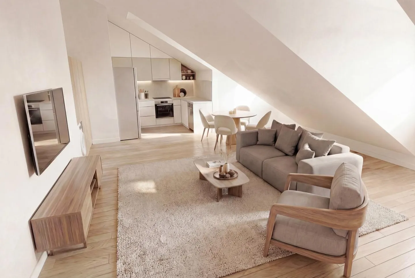 Charmante Wohnung in Choulex - Foto 2 von 9