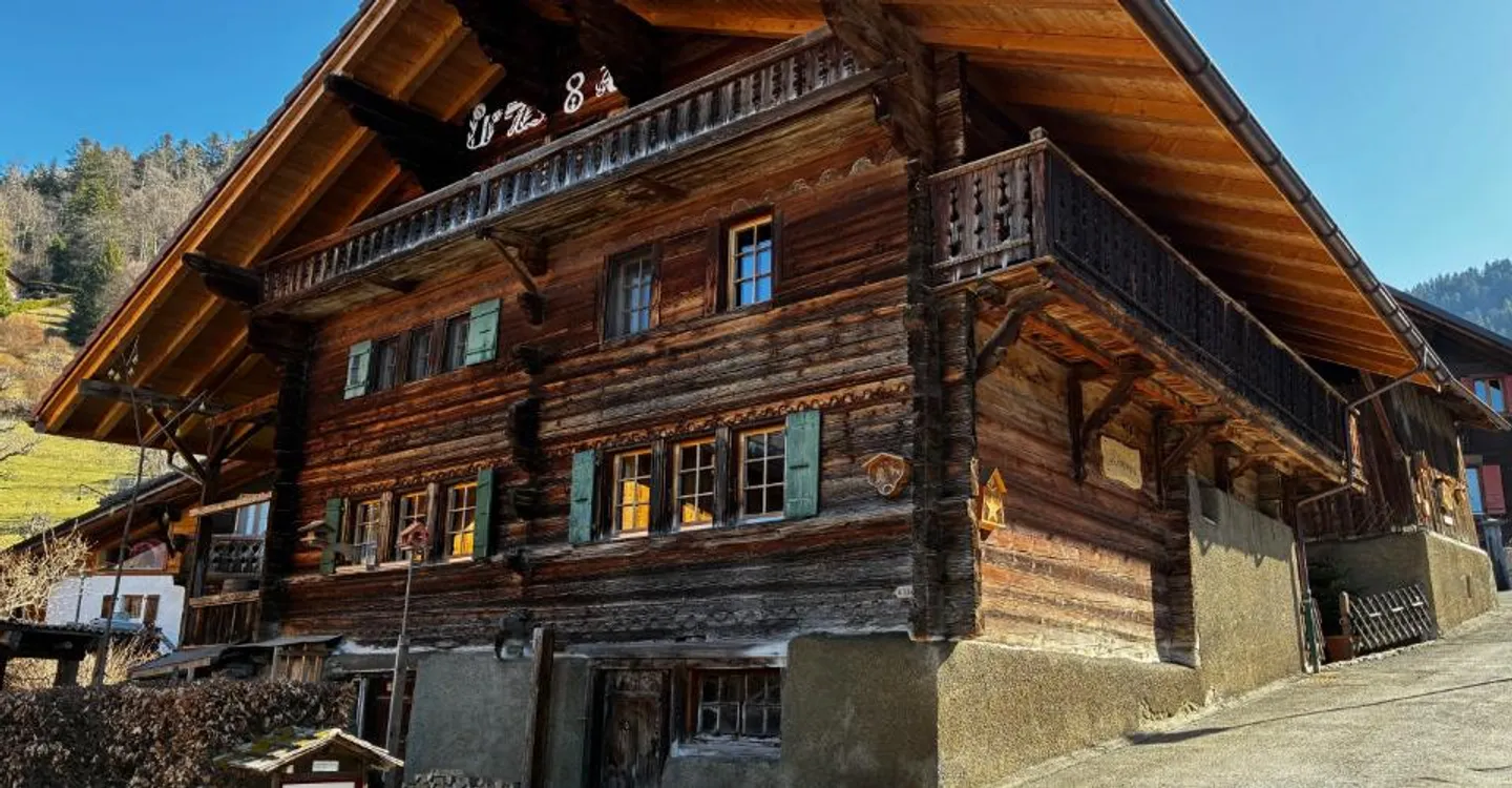 Besetzte Leibrente - Authentische Alpenchalet - Vollständig renoviert - Panex - Foto 1 von 10