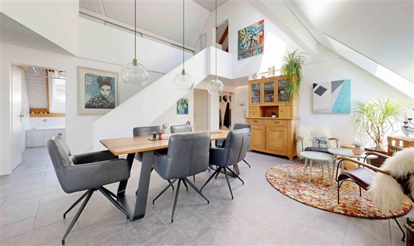 Im schönschte Egge vo Oberburg ä top-moderni Wohnig , wo mängs Eifamiliehuus i Schatte stöut - Foto 11 von 20