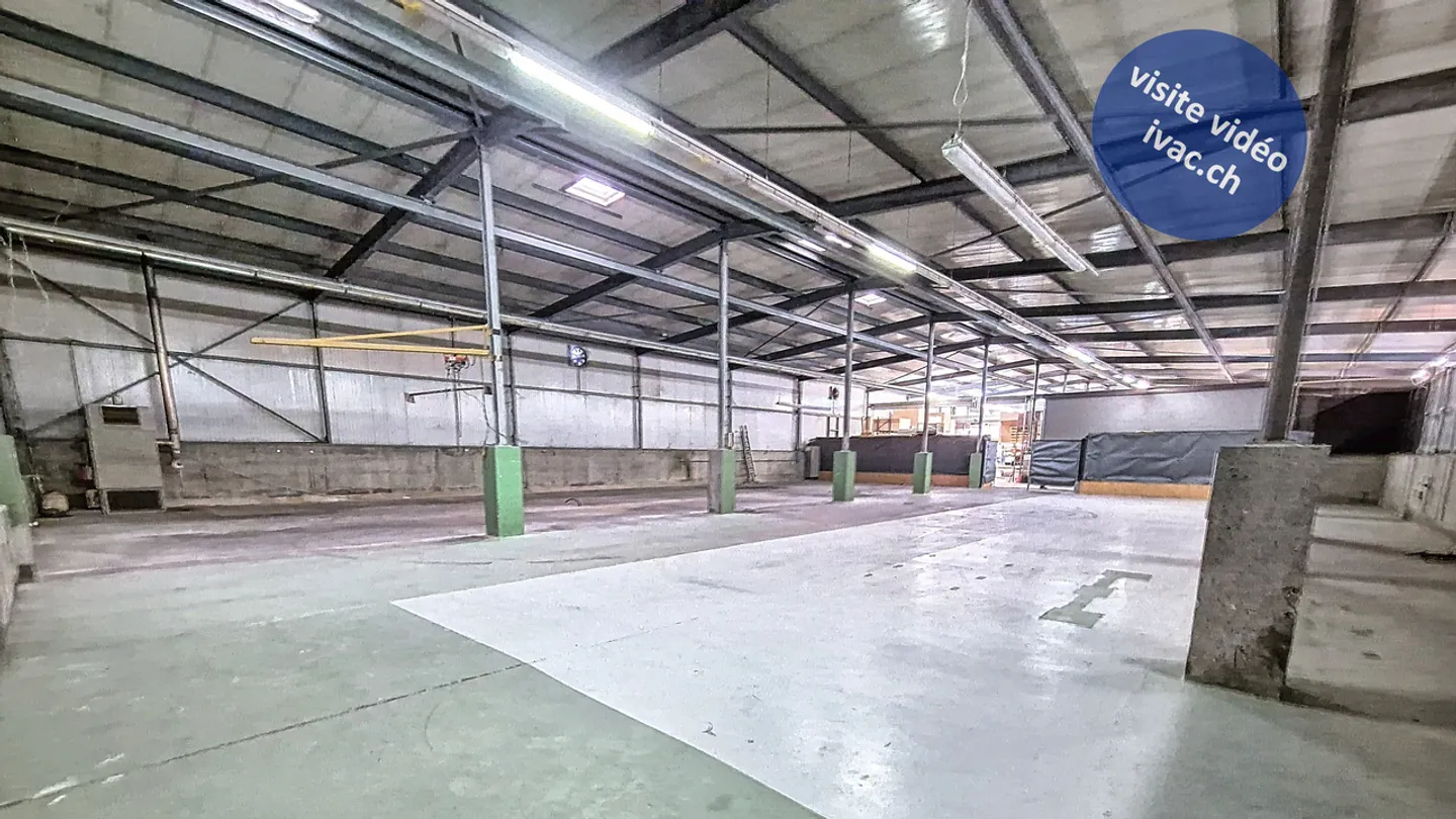 Industrial hall of 790 m2 (lot 2) in Lucens / VD - Photo 1 of 8
