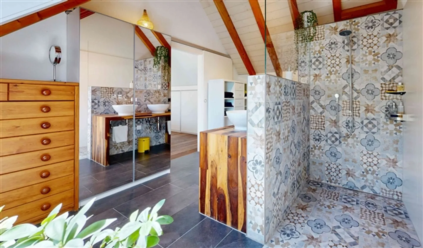 Im schönschte Egge vo Oberburg ä top-moderni Wohnig , wo mängs Eifamiliehuus i Schatte stöut - Foto 20 von 20