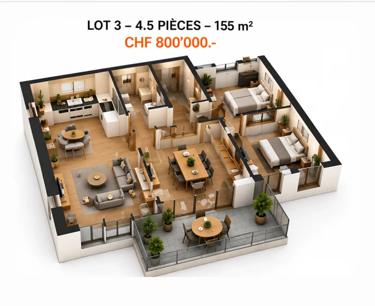 Appartements Charmants à Cheiry - Photo 4 sur 7