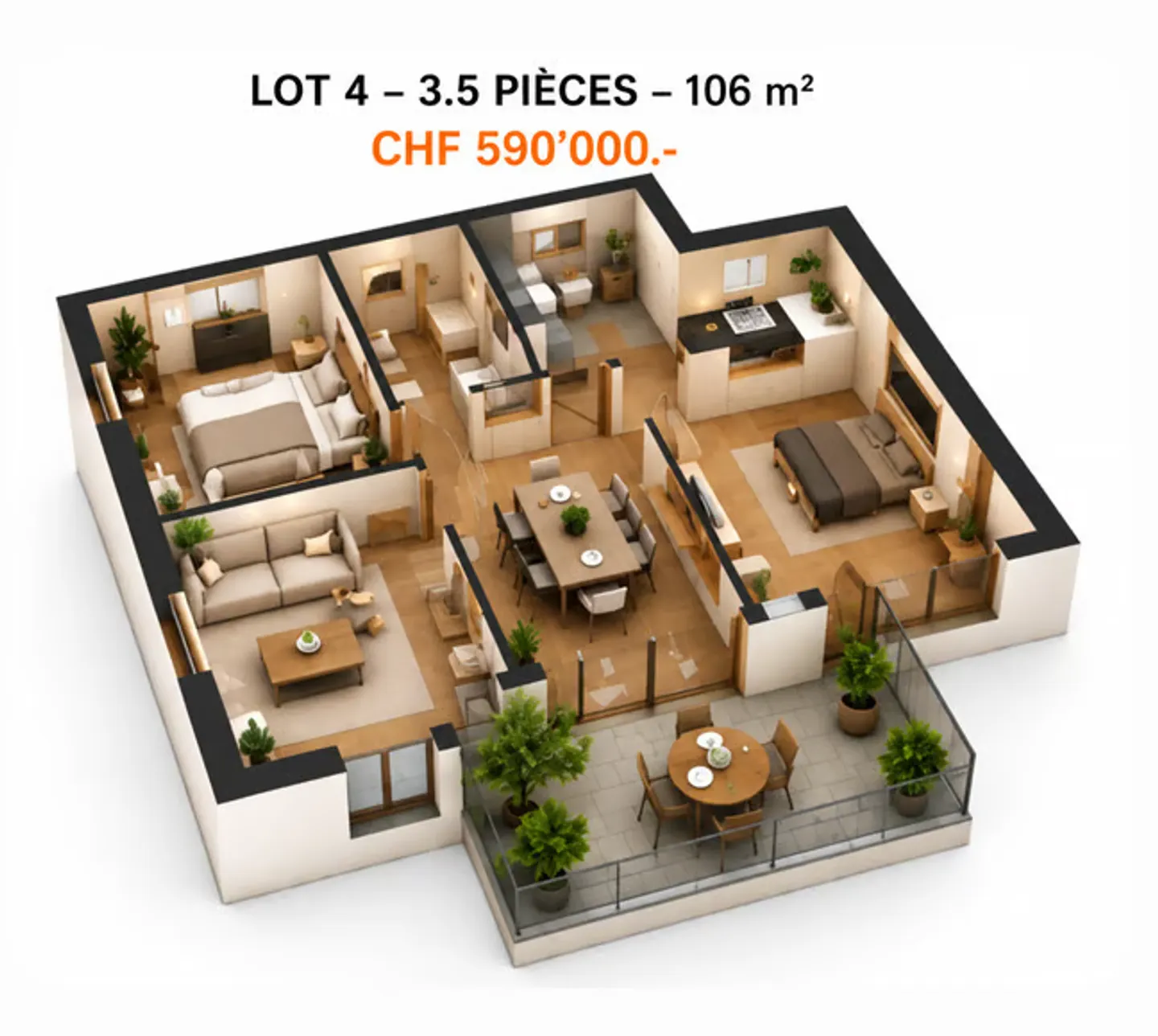 Appartements Charmants à Cheiry - Photo 5 sur 7