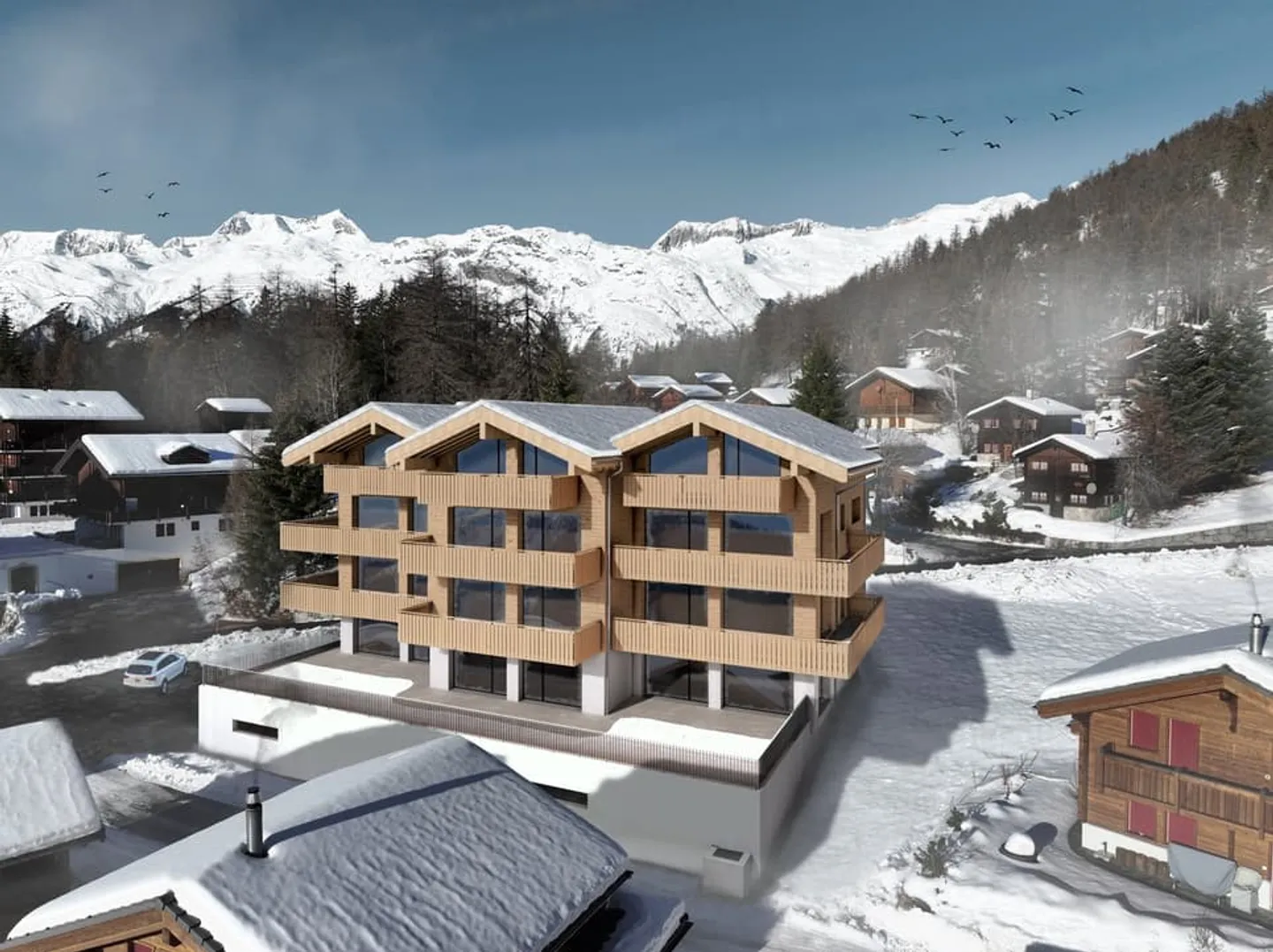 Appartement Duplex 5.5 pièces à Bellwald - Photo 1 sur 7