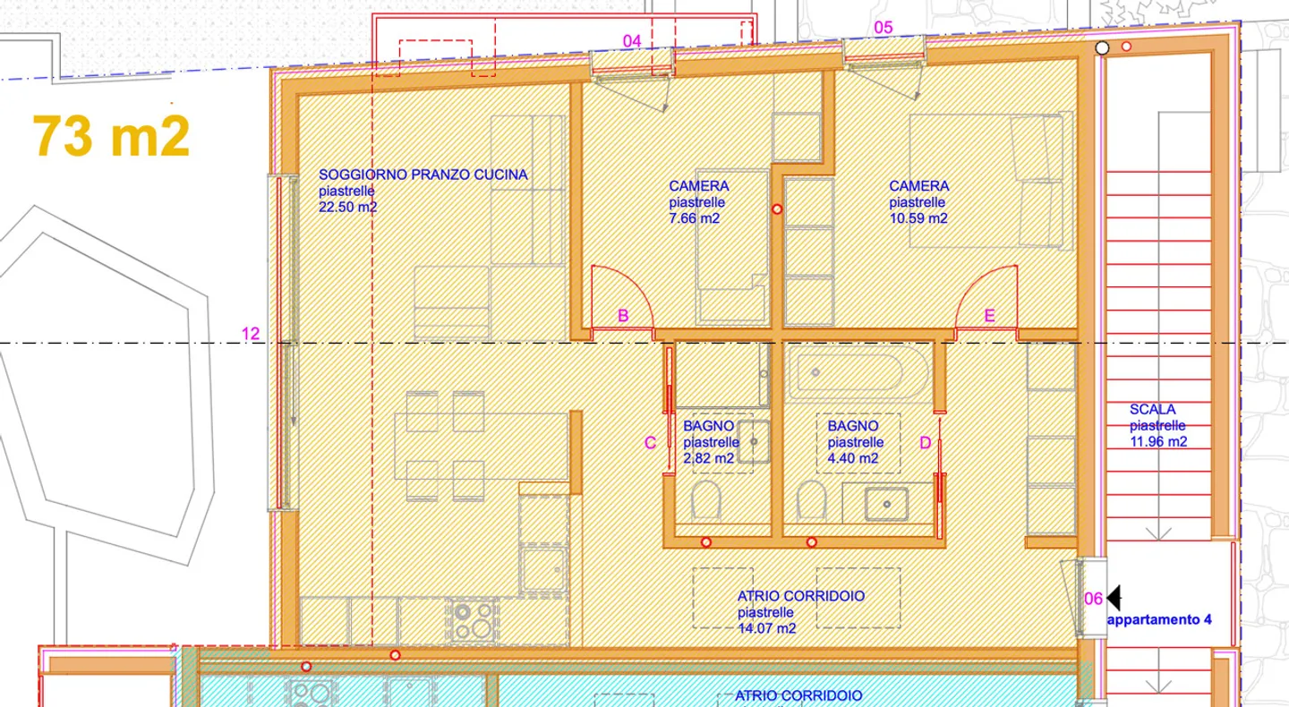 Appartamento moderno con vista lago - Foto 8 di 8