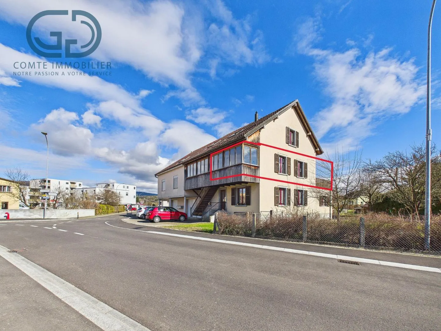 Charmante Wohnung in Bassecourt - Foto 1 von 10