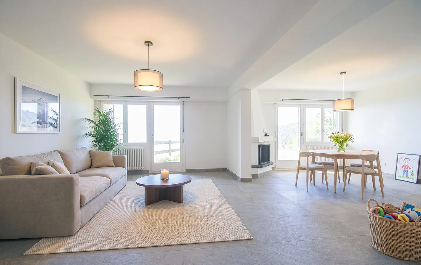 Magnificent 5.5-room duplex completely renovated - splendid view - Photo 1 of 18