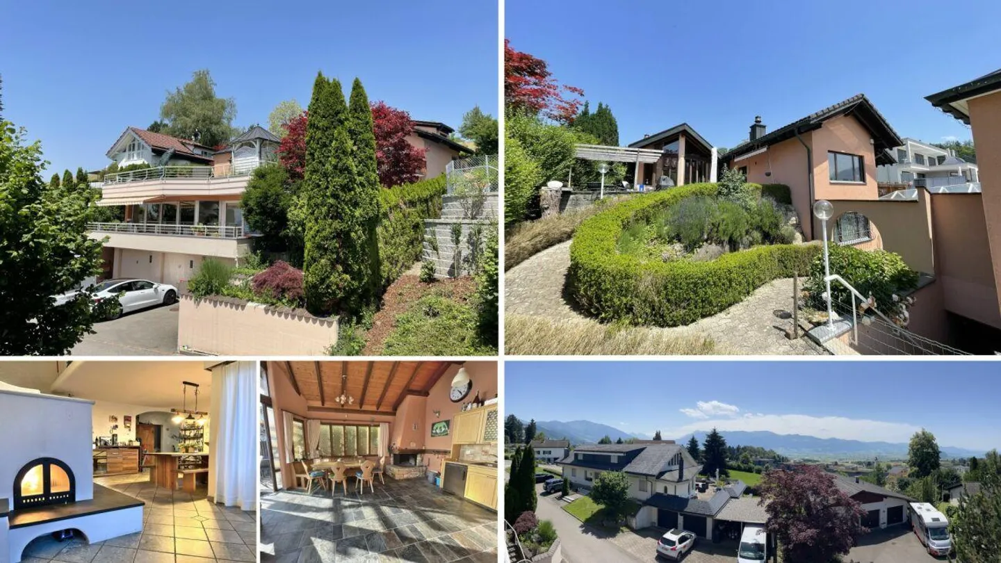Casa intergenerazionale con 4 garage, 5 posti auto e vista mozzafiato sul lago e sulle montagne? - Foto 1 di 25
