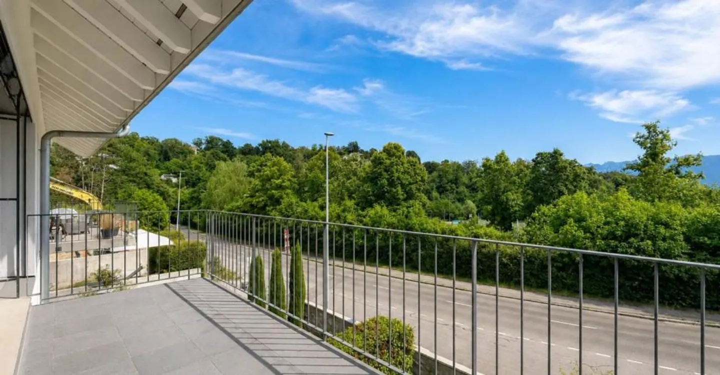 Villa mitoyenne contemporaine avec jardins et vue dégagée à Pully - Foto 8 di 10