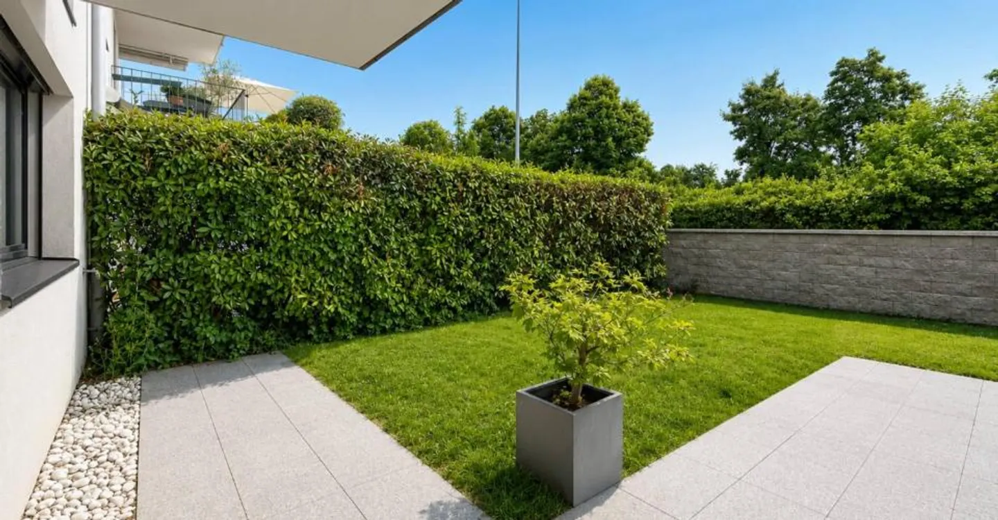 Villa mitoyenne contemporaine avec jardins et vue dégagée à Pully - Foto 9 di 10