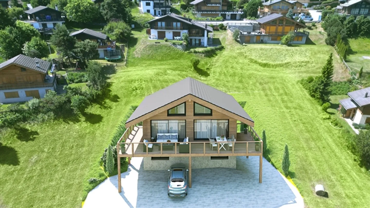Fai diventare i tuoi sogni realtà Grande nuovo chalet 240 m2 Residenza principale. 6.5 stanze - Foto 1 di 5