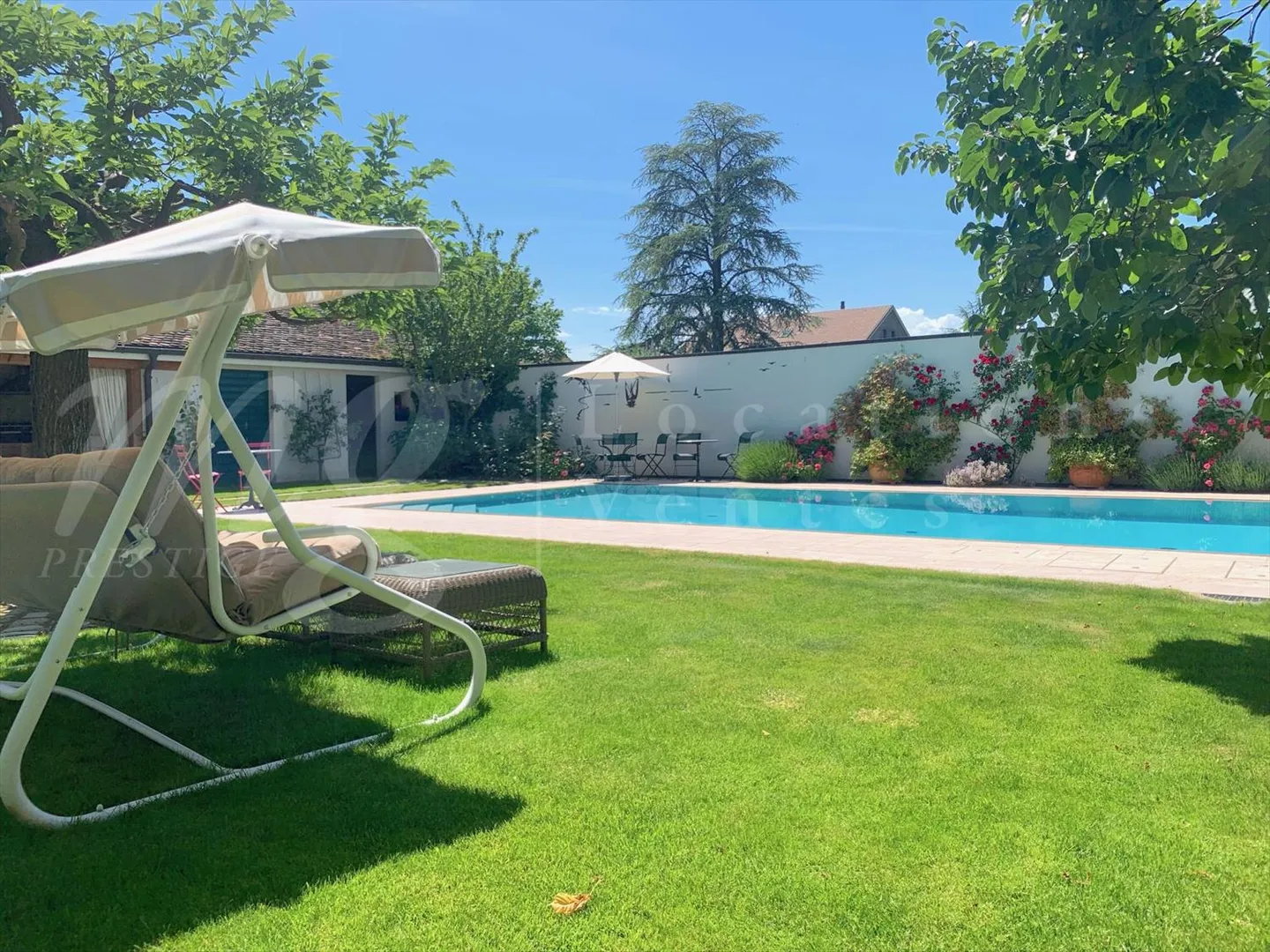 MAGNIFICA PROPRIETA' PADRONALE DI 15 STANZE - CIRCA 600 M2 - GIARDINO CON GRANDE PISCINA - Foto 1 di 10
