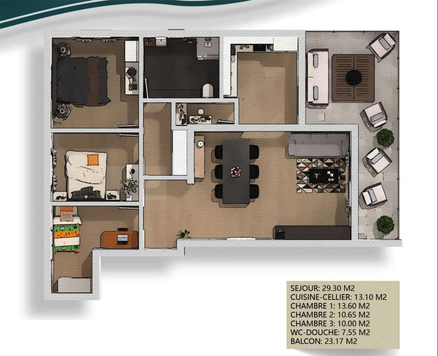 4,5-Zimmer-Wohnung - Foto 2 von 10