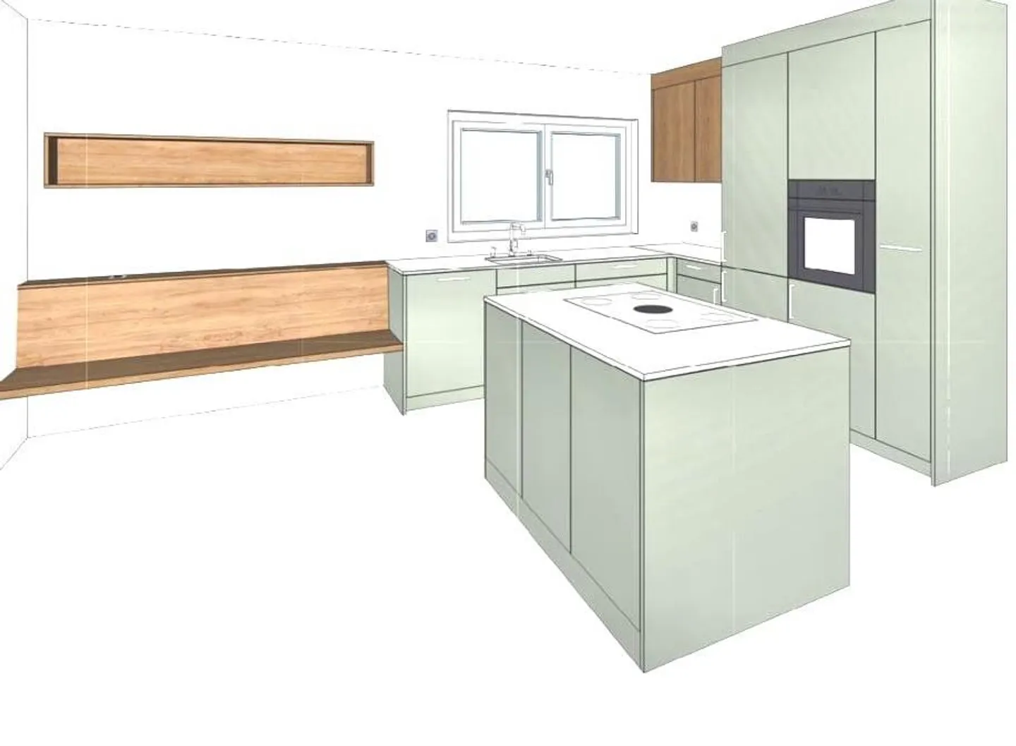 Nuovo appartamento di 120 m2 con vista meravigliosa - Foto 4 di 5