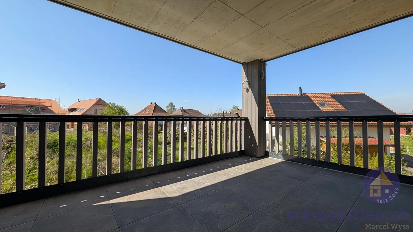 Modernes Apartment in Aefligen - Foto 1 von 12