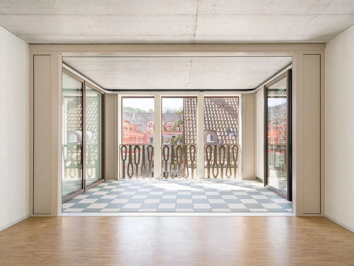 Appartement moderne de 3,5 pièces avec salle saisonnière dans la vieille ville - Photo 4 sur 11