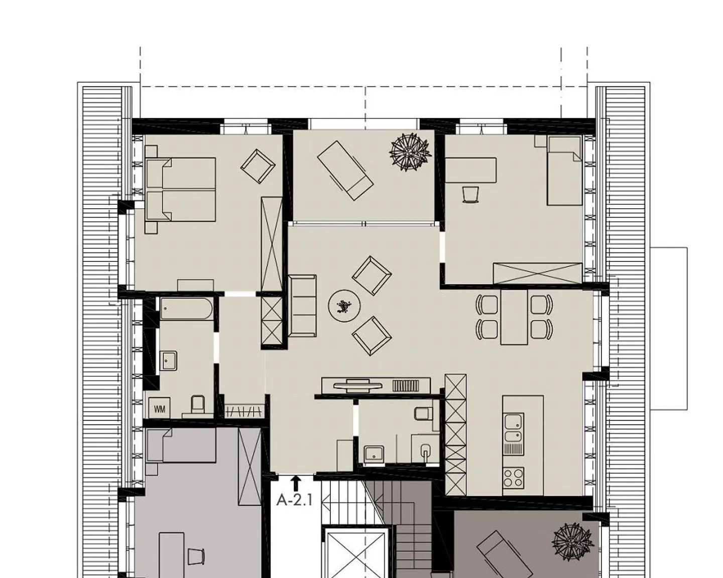 Moderne 3.5-Zimmerwohnung - Foto 9 von 9
