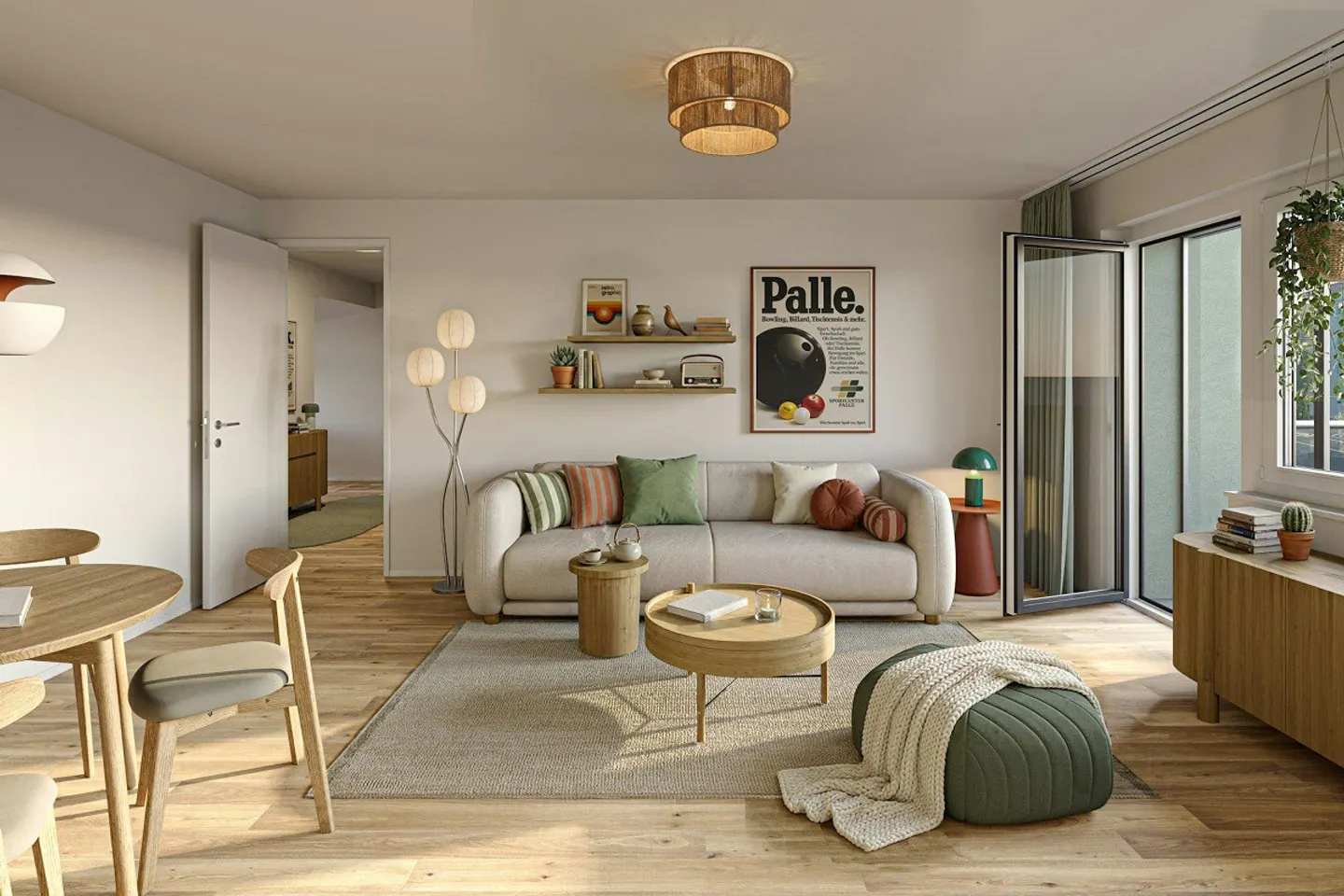 Modernes Apartment in Schlieren - Foto 2 von 6