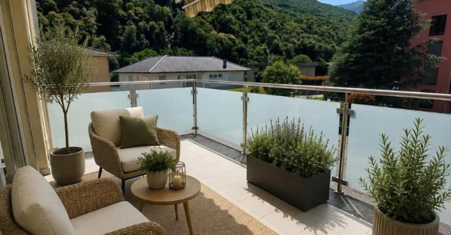 Cadenazzo: yield investment, modern 4.5 rooms with large balcony - Photo 8 of 9