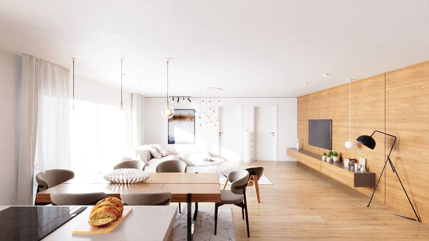 NEW BUILD: High-quality 4.5-room apartment in a central location in Amriswil - Photo 4 of 7