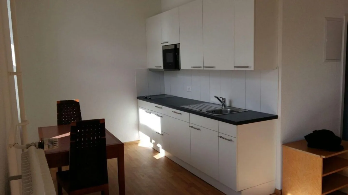 Charming studio with balcony in the heart of Delémont - Photo 1 of 3