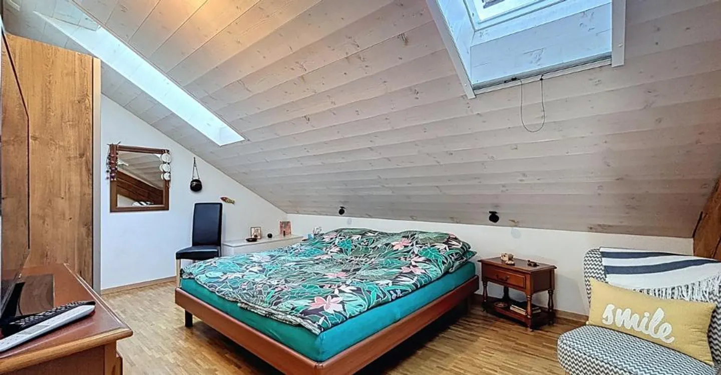Geräumige 3,5-Zimmer-Wohnung in Villarsiviriaux - Foto 5 von 12