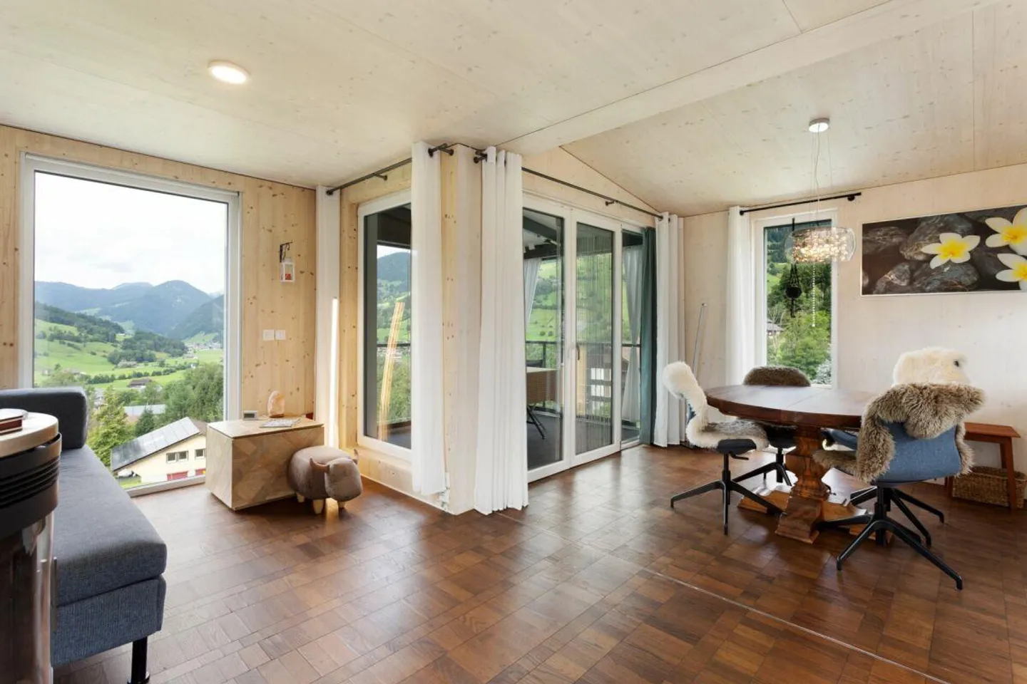 Casa unifamiliare di 3,5 stanze con vista montagna non ostacolata a Unterwasser - Foto 7 di 12