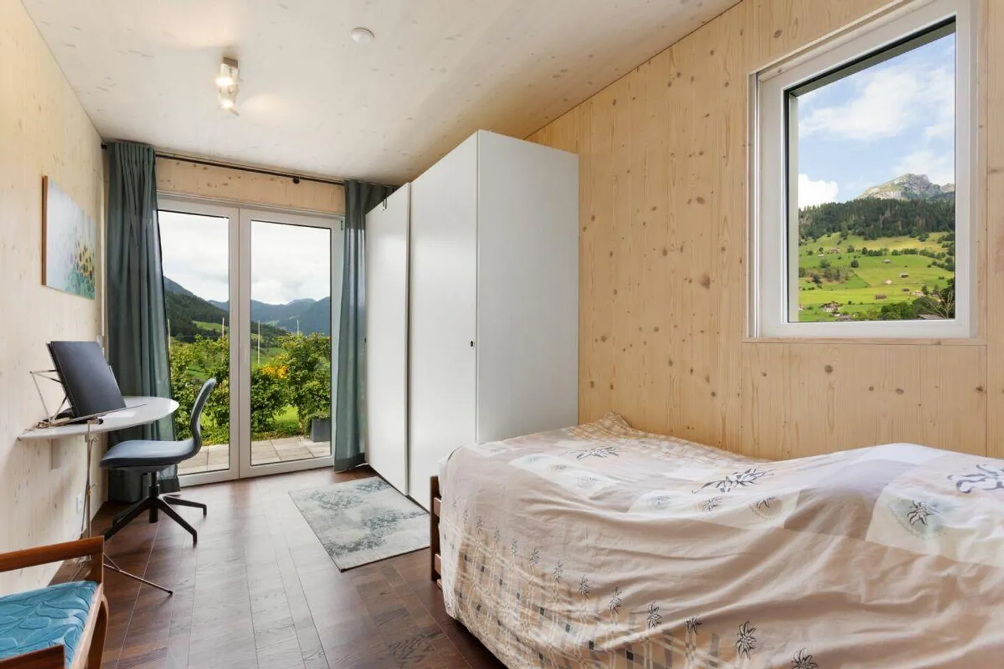 Casa unifamiliare di 3,5 stanze con vista montagna non ostacolata a Unterwasser - Foto 4 di 12