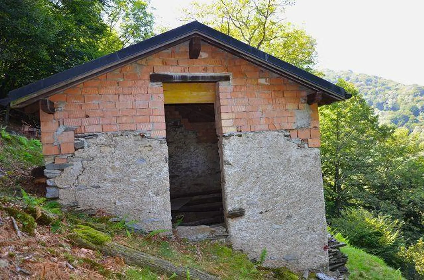 Großes rustikales Haus, das im Wald mit großem Grundstück eingetaucht ist - Foto 3 von 27