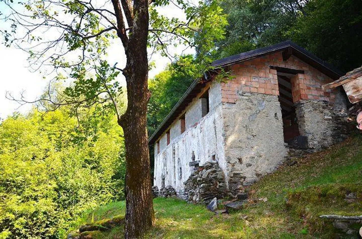 Großes rustikales Haus, das im Wald mit großem Grundstück eingetaucht ist - Foto 4 von 27