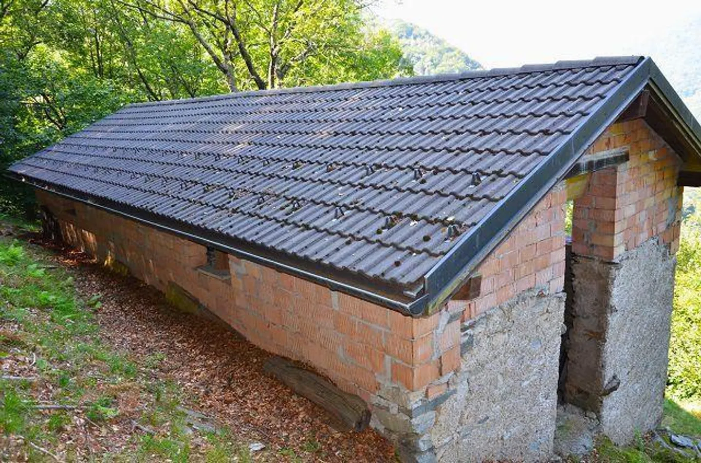 Großes rustikales Haus, das im Wald mit großem Grundstück eingetaucht ist - Foto 5 von 27