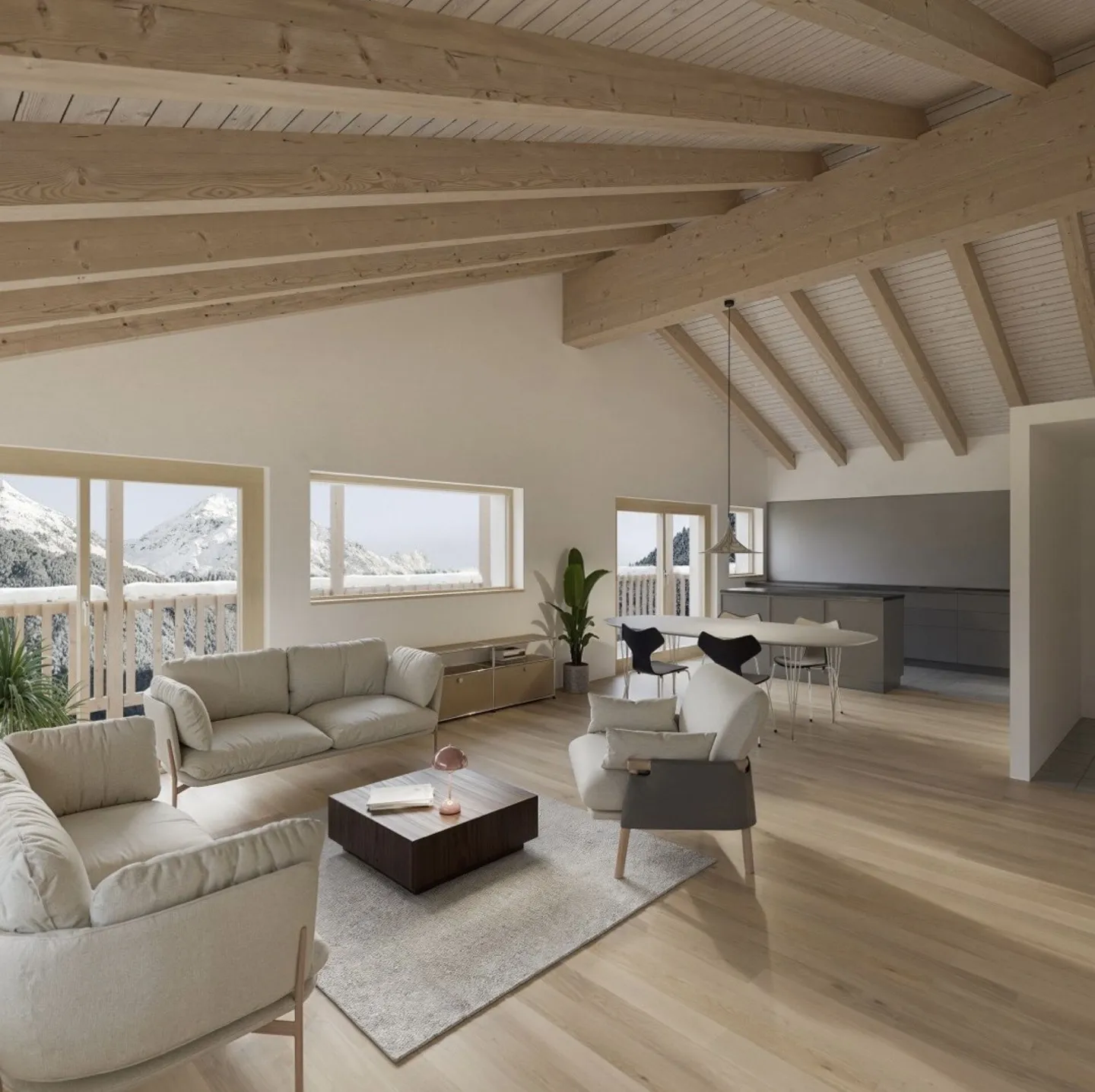 4.5 room attic apartment - Photo 1 of 3