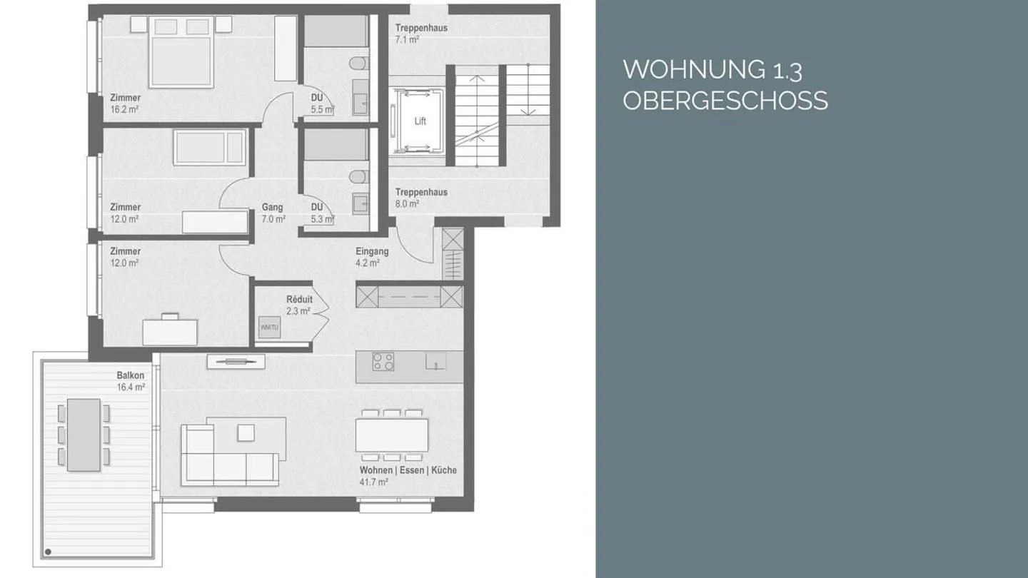 Familienwohnung mit Balkon - Foto 14 von 14