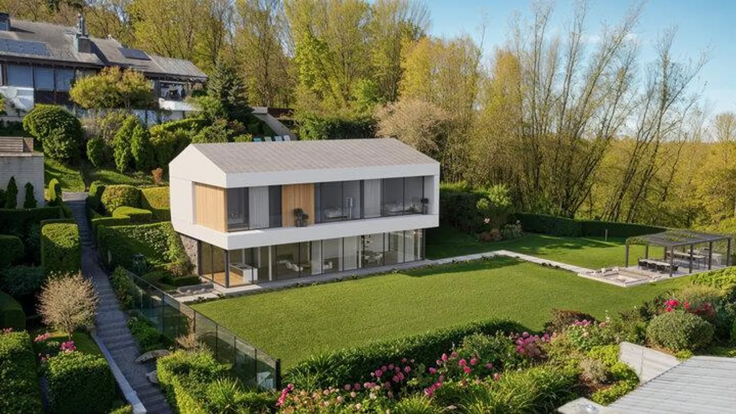 OASIS DE BIEN-ÊTRE AVEC VUE PANORAMIQUE ET PISCINE INTÉRIEURE - Photo 1 sur 8