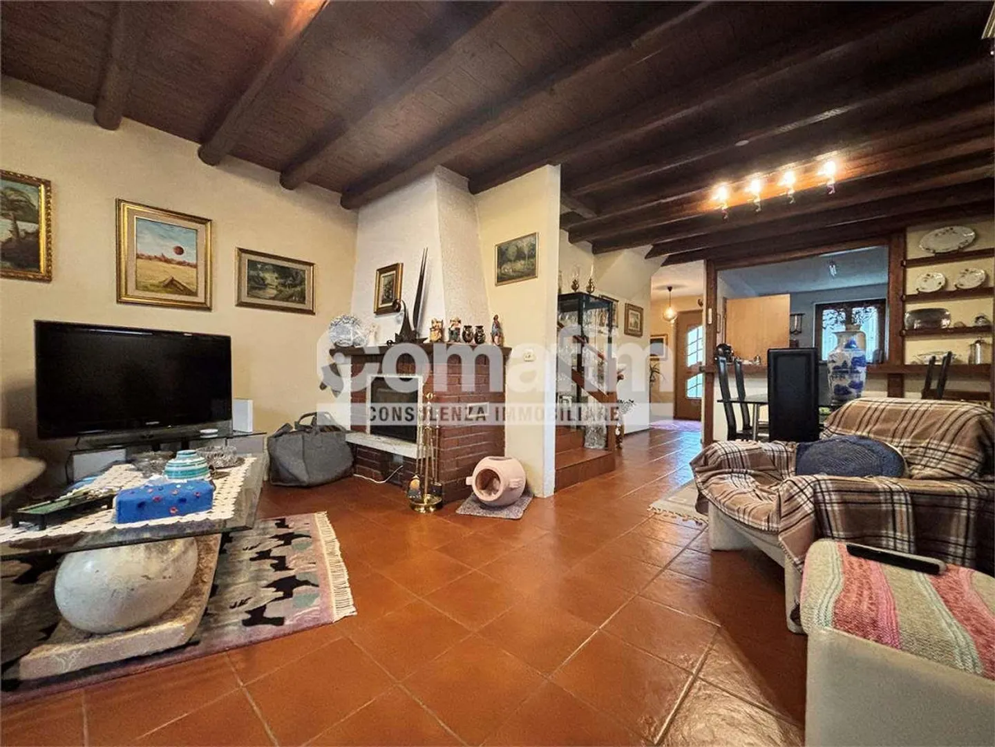Caslano - Single-family house with garden and panoramic terrace - Photo 7 of 13