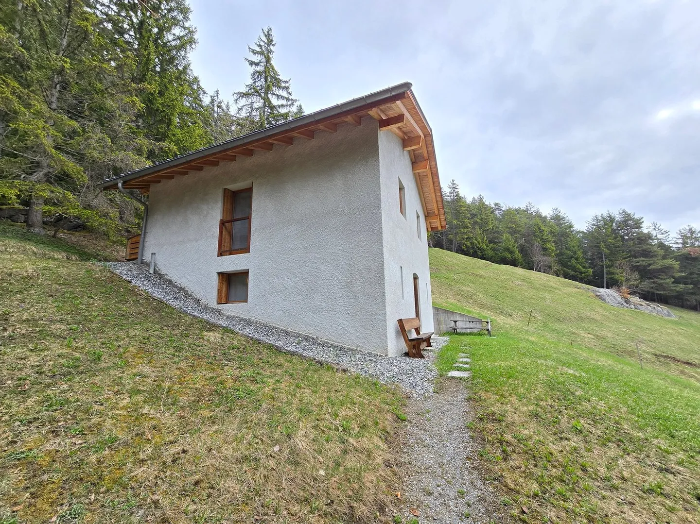 Charmantes Chalet in Conthey - Foto 4 von 13