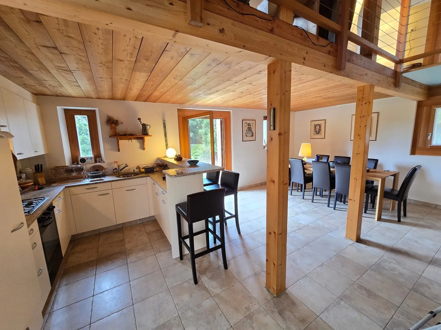 Charmantes Chalet in Conthey - Foto 7 von 13