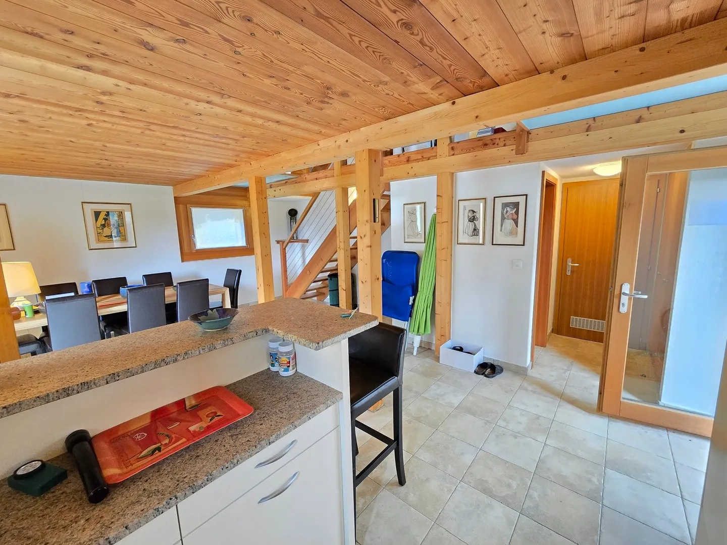 Charmantes Chalet in Conthey - Foto 10 von 13
