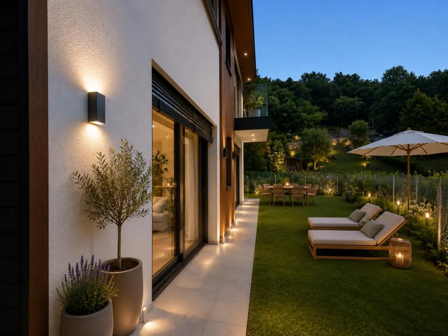 Schöne neu gebaute 4,5-Zimmer-Wohnung mit Garten - Foto 4 von 6