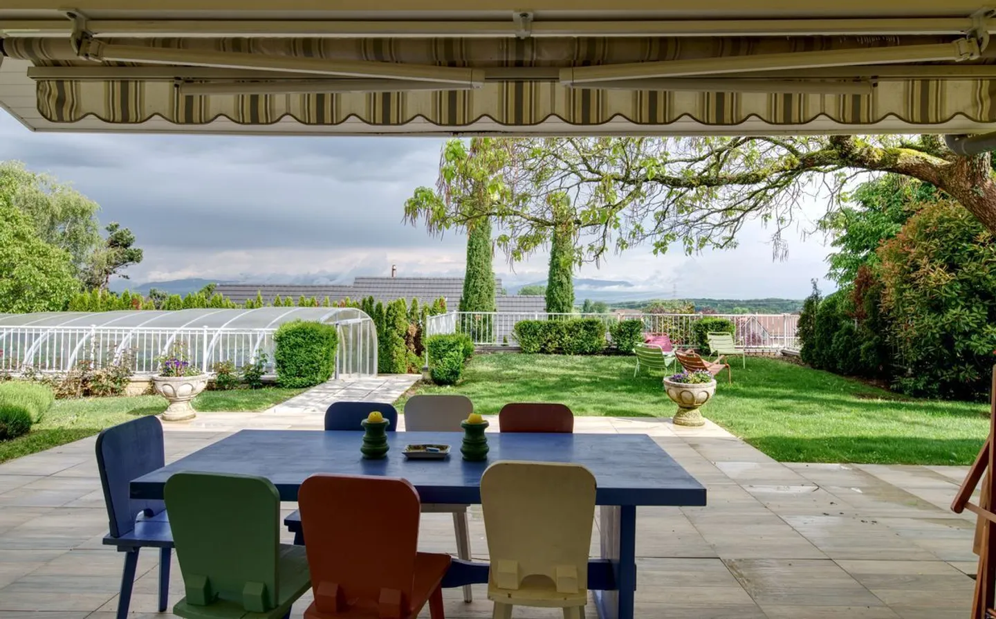 Blick auf den See & die Alpen - Elegante Familienvilla - Pool - 20 Min Flughafen - Erweiterung - Foto 5 von 13