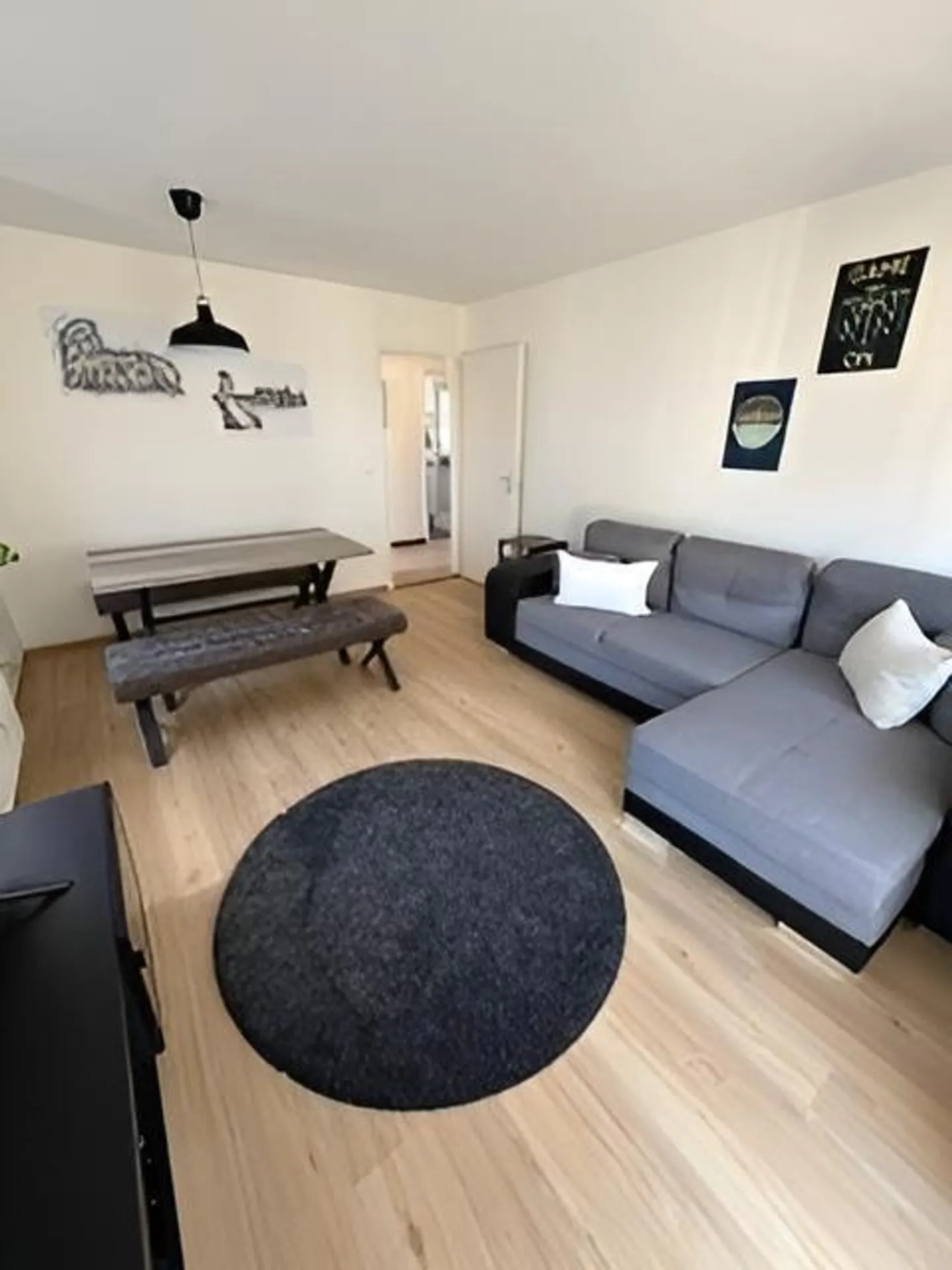 Appartement lumineux de 3 pièces au 2ème étage - Photo 3 sur 12