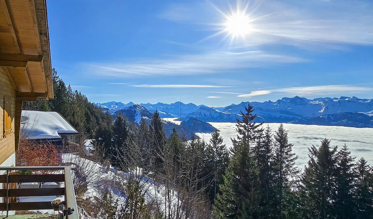 Chalet dans un emplacement à couper le souffle - un lieu de pouvoir au bord de la forêt - Photo 1 sur 14