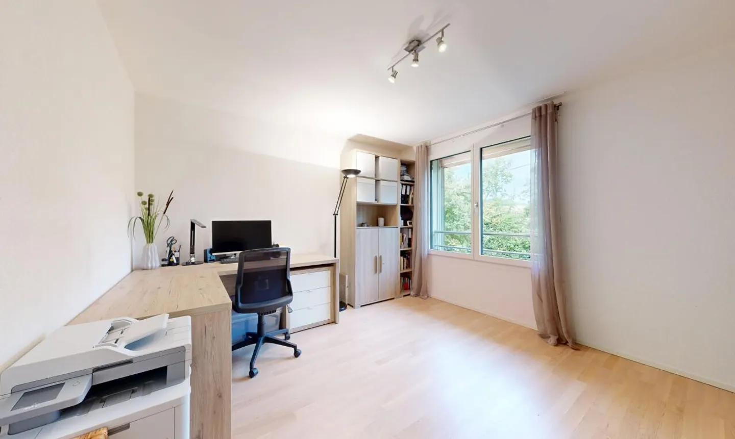 3,5-Zimmer-Wohnung mit freiem Blick in Gollion - Foto 7 von 11