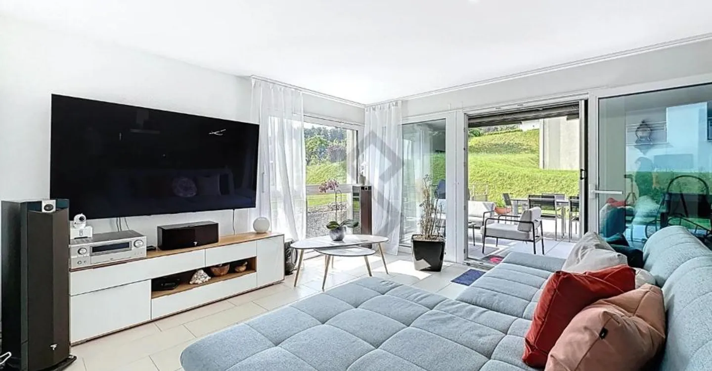 4.5-room apartment with garden 25 minutes from Fribourg - Photo 5 of 8