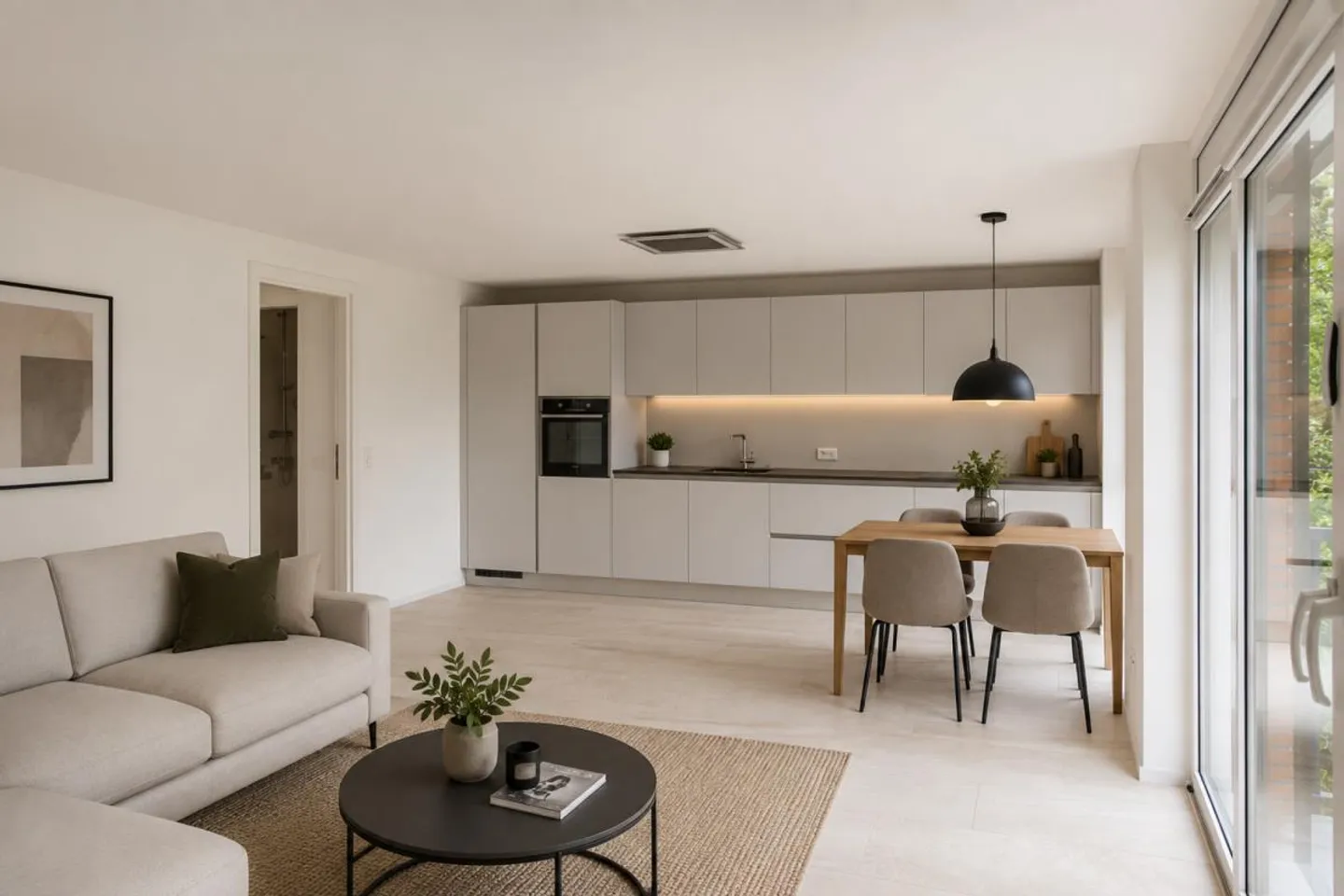 Modernes 3,5-Zimmer-Apartment mit einem 40 m² Hobbyraum - Foto 1 von 8
